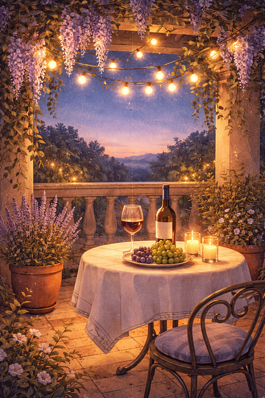 Шаблон открытки хорошего вечера