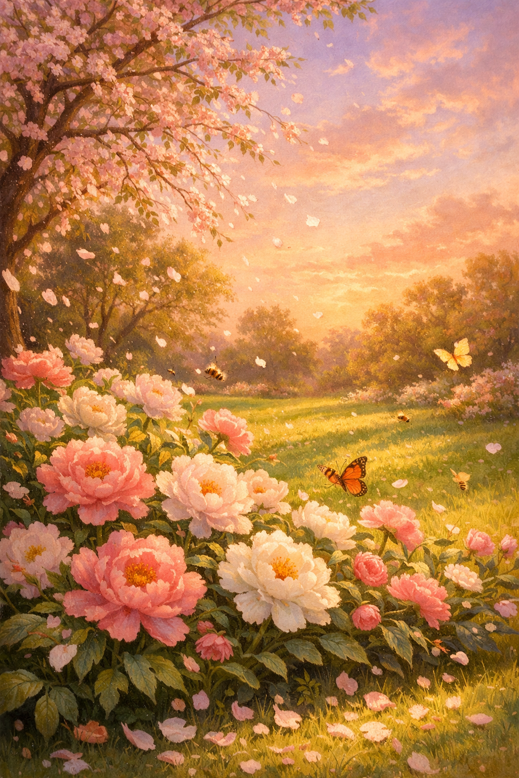 Шаблон открытки тепло и радость весны