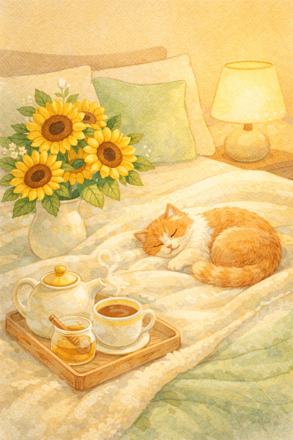 Шаблон открытки выздоравливай скорей