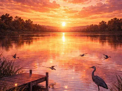 Открытка добрый вечер