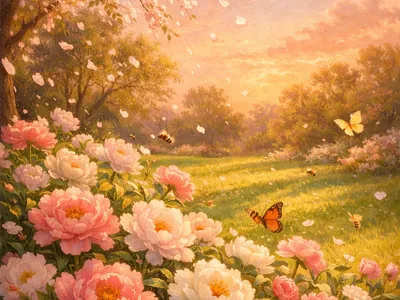 Открытка последний день весны