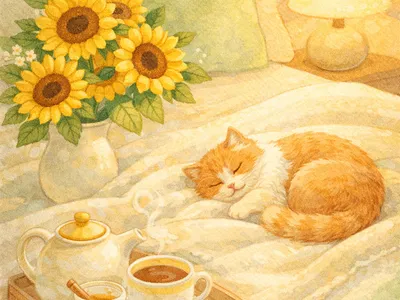 Открытка выздоравливай